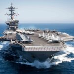 U.S. Navy aircraft carrier back at sea nearly 2 months after it was sidelined for coronavirus